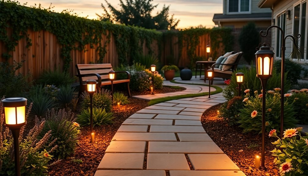 affordable solar garden lighting