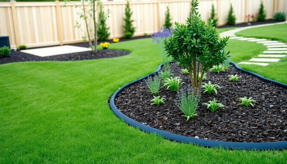 budget friendly garden edging solution