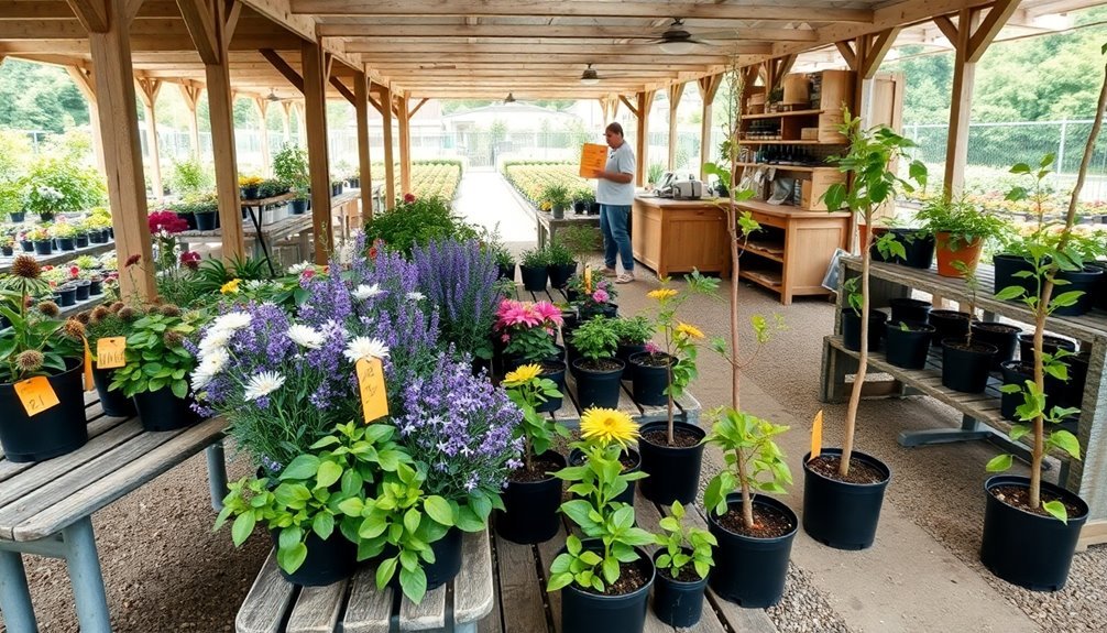 end of season plant discounts
