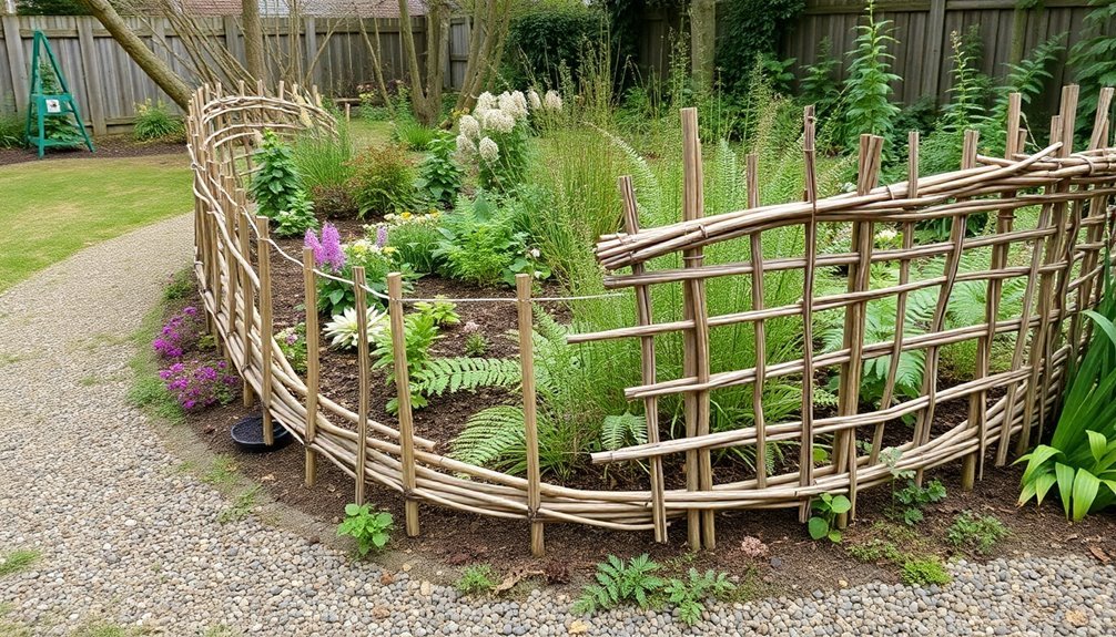natural biodegradable garden edging