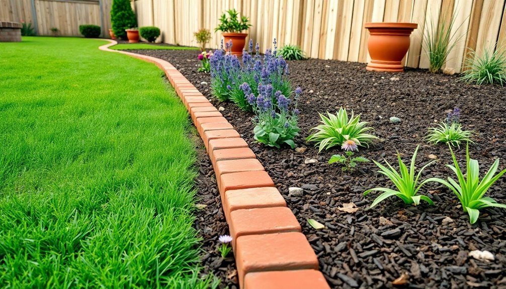 reclaimed bricks for edging