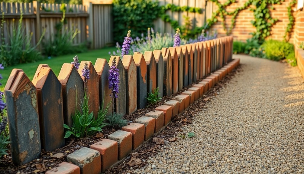 rustic recycled roof tiles