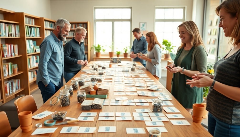 seed exchange with gardeners