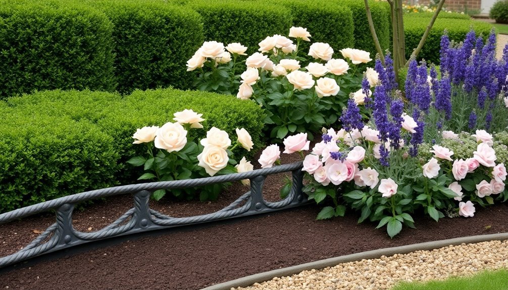 victorian decorative garden edging